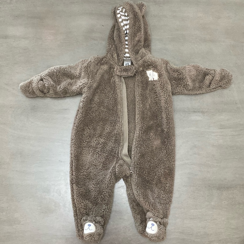 Teddy bear winter outfit